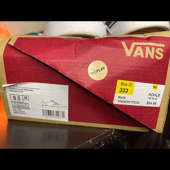 CheckerBoard Vans - Picture 2 of 2